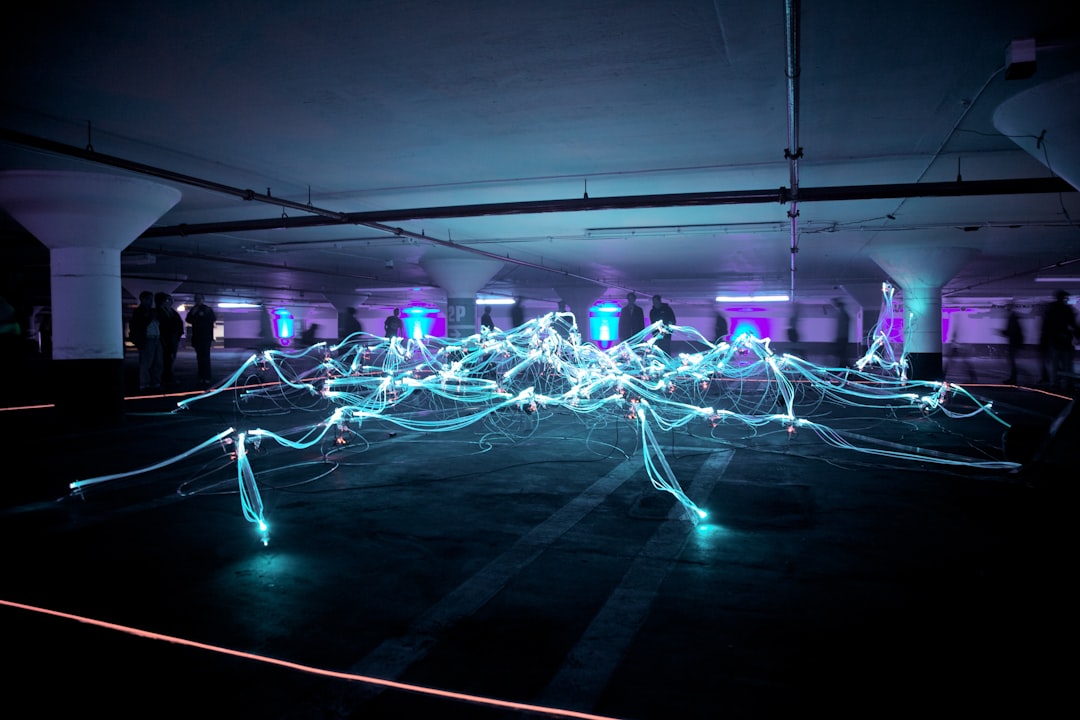 This art installation, Quasar 2.0: Star Incubator by Jean Michel Crettaz and Mark-David Hosale, was captured as part of the End of the World exhibition during Torontos Nuit Blanche art festival in September of 2012.

For more information on the piece, visit http://www.mdhosale.com/quasar2/